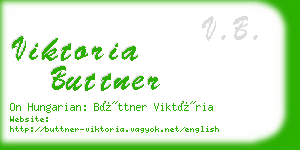 viktoria buttner business card